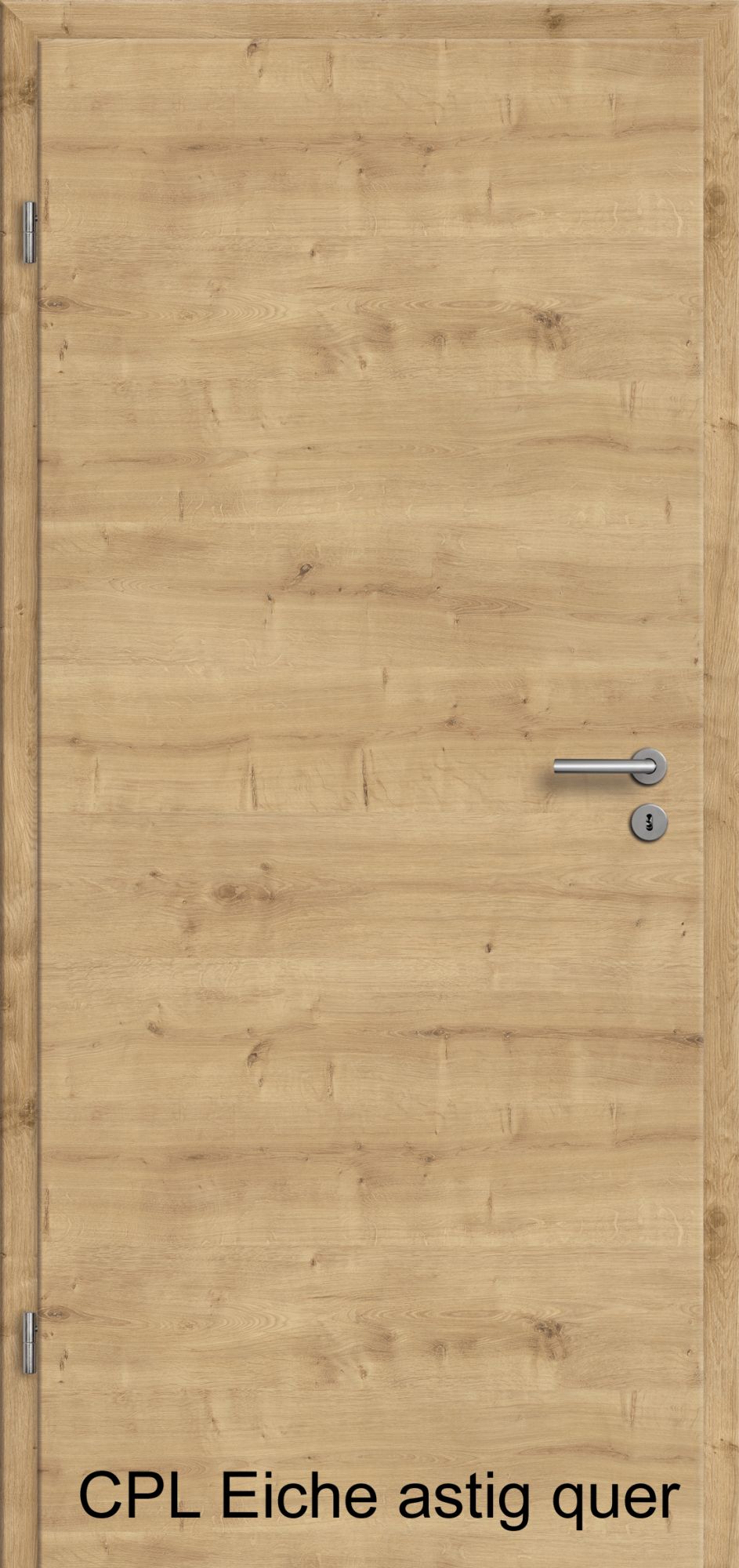 Rauchschutztür RS inkl. Zarge - CPL Holzdekore - Designkante